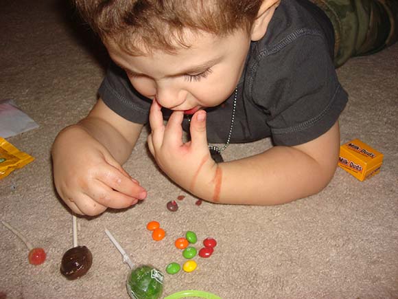 toddler-eating-hard-candy