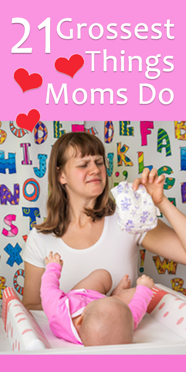 Grossest-Things-Moms-Do3 | Oh My Parenting